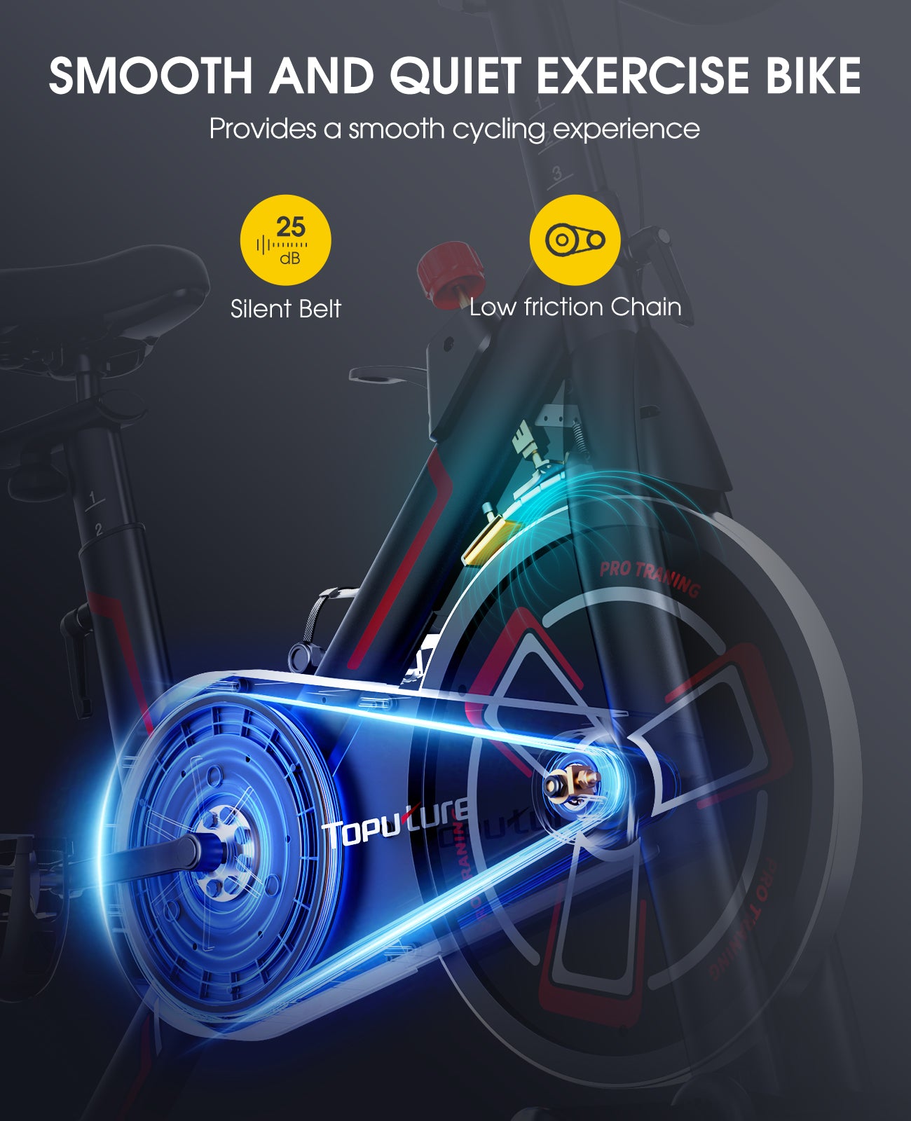 Toputure TEB1 Spin Bike