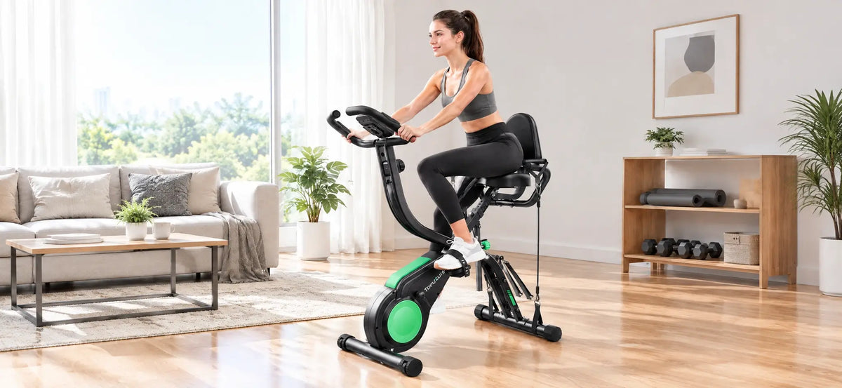 Recumbent Exercise Bike: Comfortable Low-Impact Home Workout
