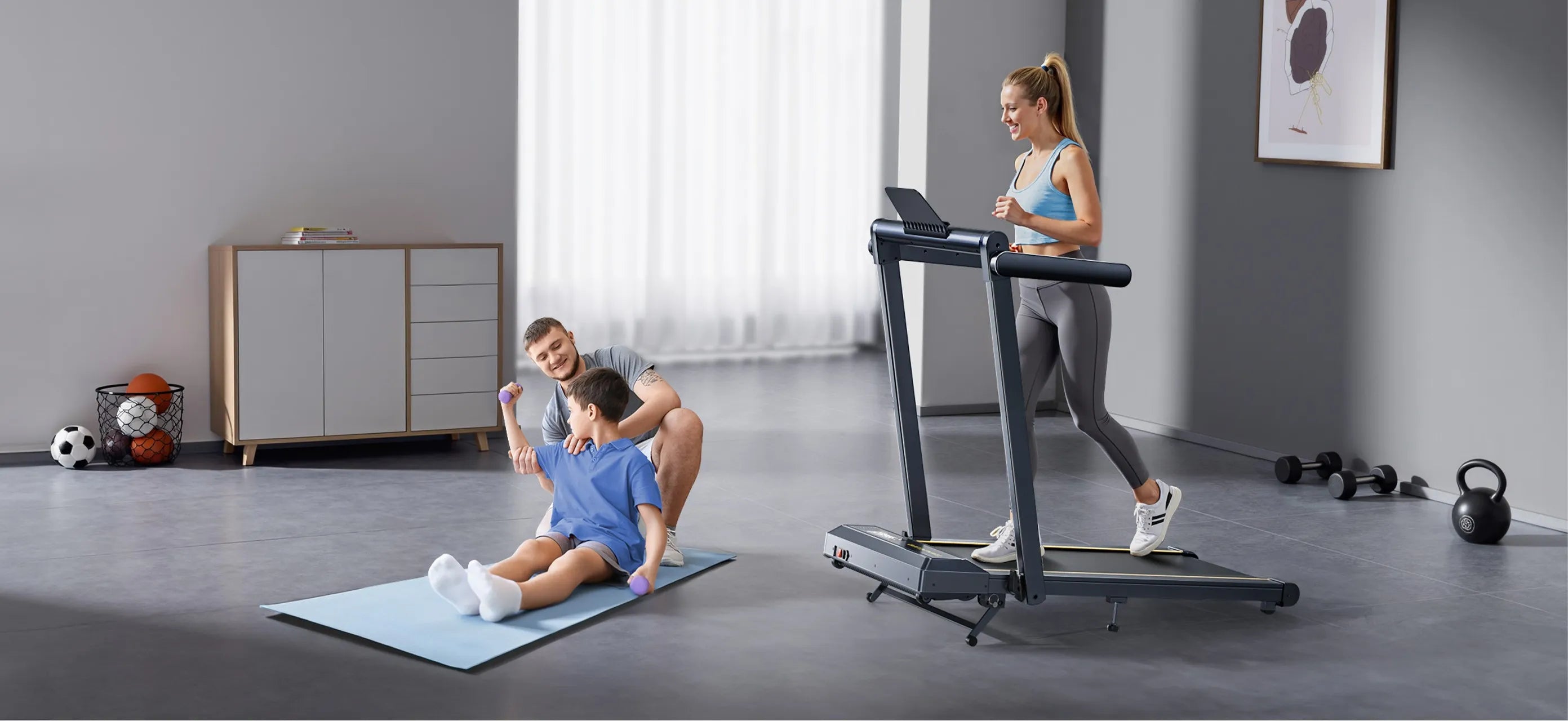 treadmill cardio exercise at home